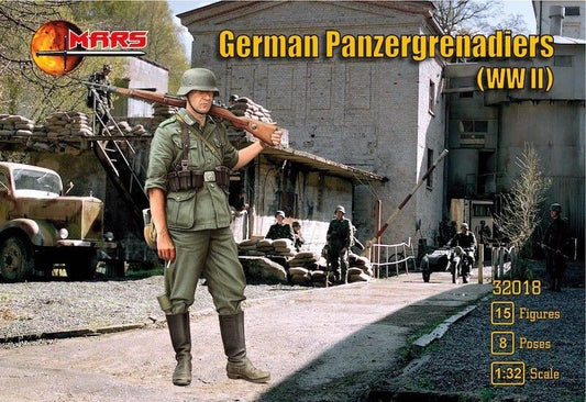 Mars 1/32 32018  German panzergrenadiers WWII