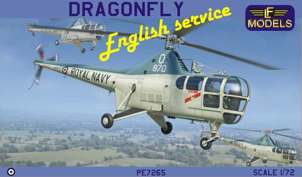 LF Model 1/72 7265 Dragonfly in English service