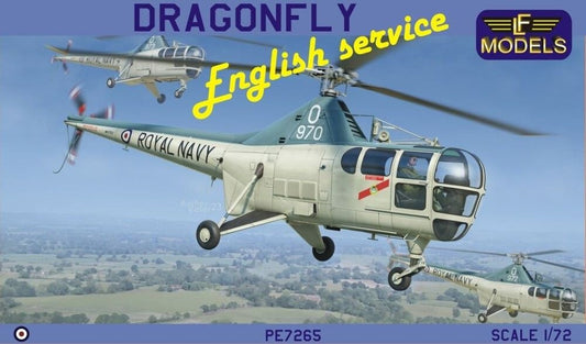 LF Model 1/72 7265 Dragonfly in English service