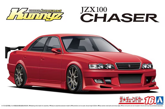 Aoshima 1/24 063101  Kunny'z JZX100 Chaser Tourer V '98 Model Kit
