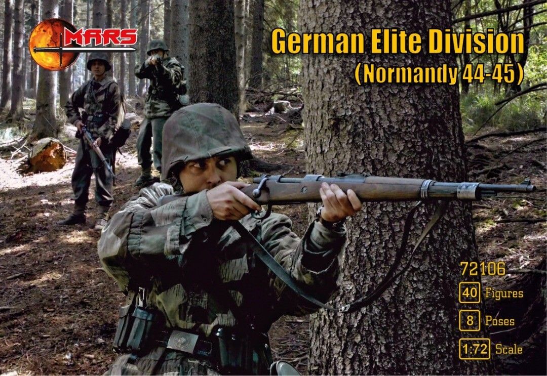 Mars 1/72 72106  German elite division (Normandy 44-45)