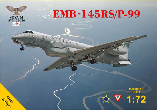 Sova Mode 1/72 ERJ-145RS Reconnaissance aircraft Model Kit