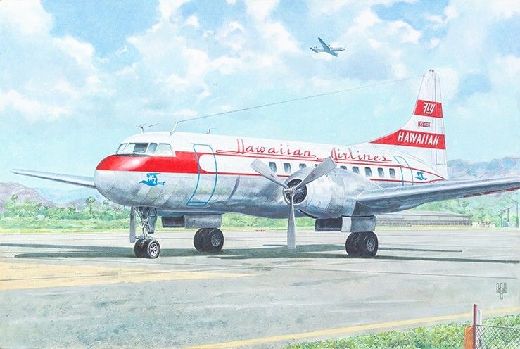 Roden 1/144 Convair CV-340 Model Kit