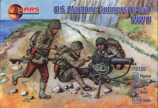 Mars 1/72 72125  U.S. Machine Gunners (D-Day) WWII