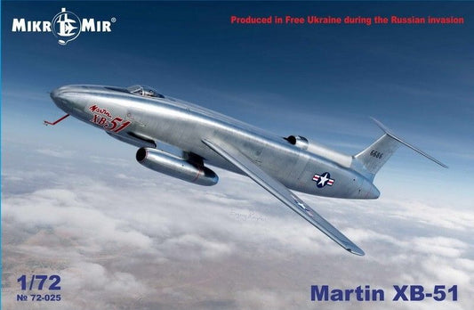 Mikro Mir 1/72 Martin XB-51  Model Kit