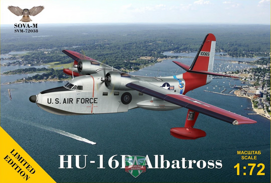 Sova Model 1/72 72038 HU-16B AlbatrossUSAF edition