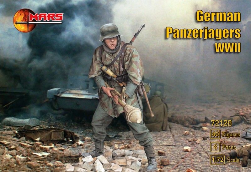 Mars 1/72 72128  German Panzerjagers WWII