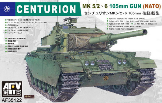 AFV 35122 1/35 Centurion Mk 5/2 6 NATO Model Kit