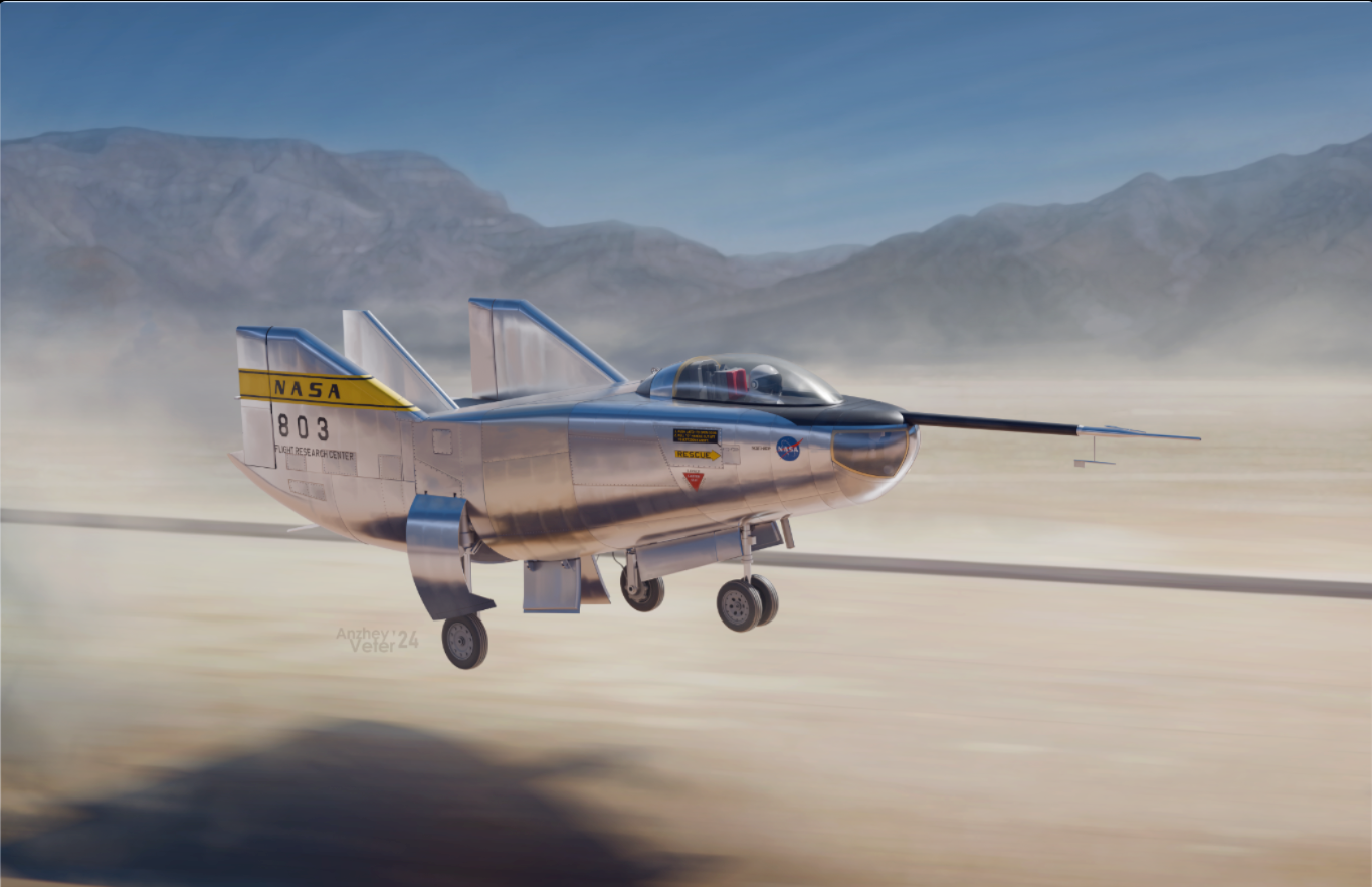 AMP 1/72 72023 Northrop M2-F3 Model Kit