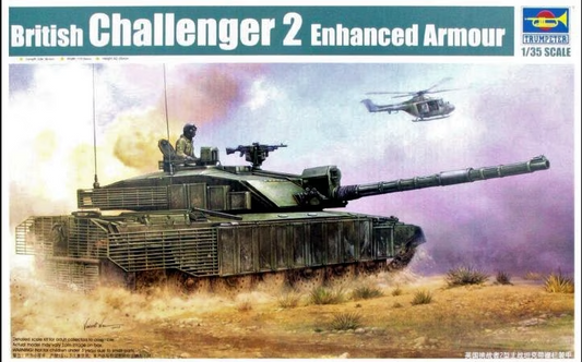 Trumpeter 1/35 01522 British Challenger 2 MBT Enhanced Armour THFS