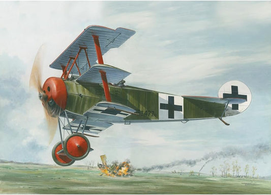 Roden 1/32 601 Fokker Dr.I Model Aircraft Kit