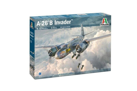 Italeri 1274 1/72 USAAF A-26 A/B Invader Model Kit