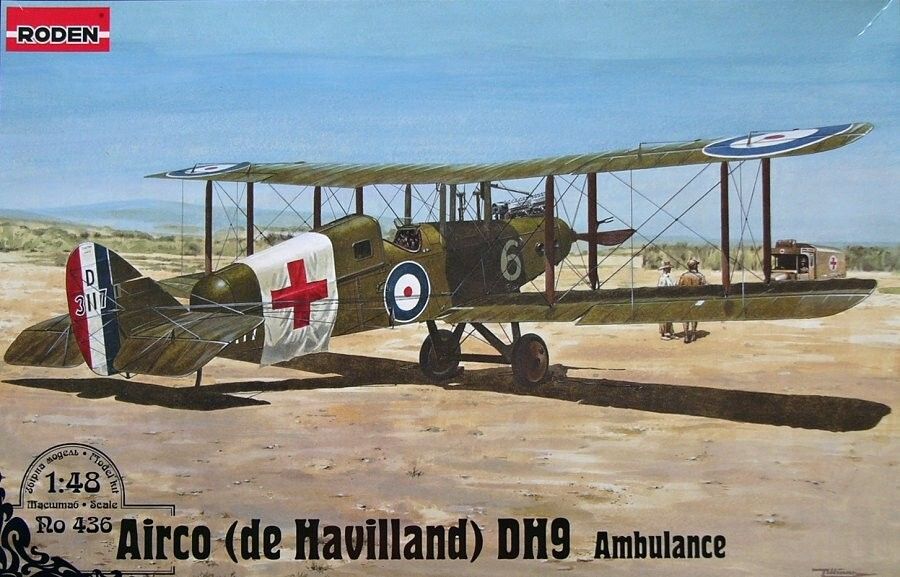 Roden 1/48 436 De Havilland D.H.9 Ambulance