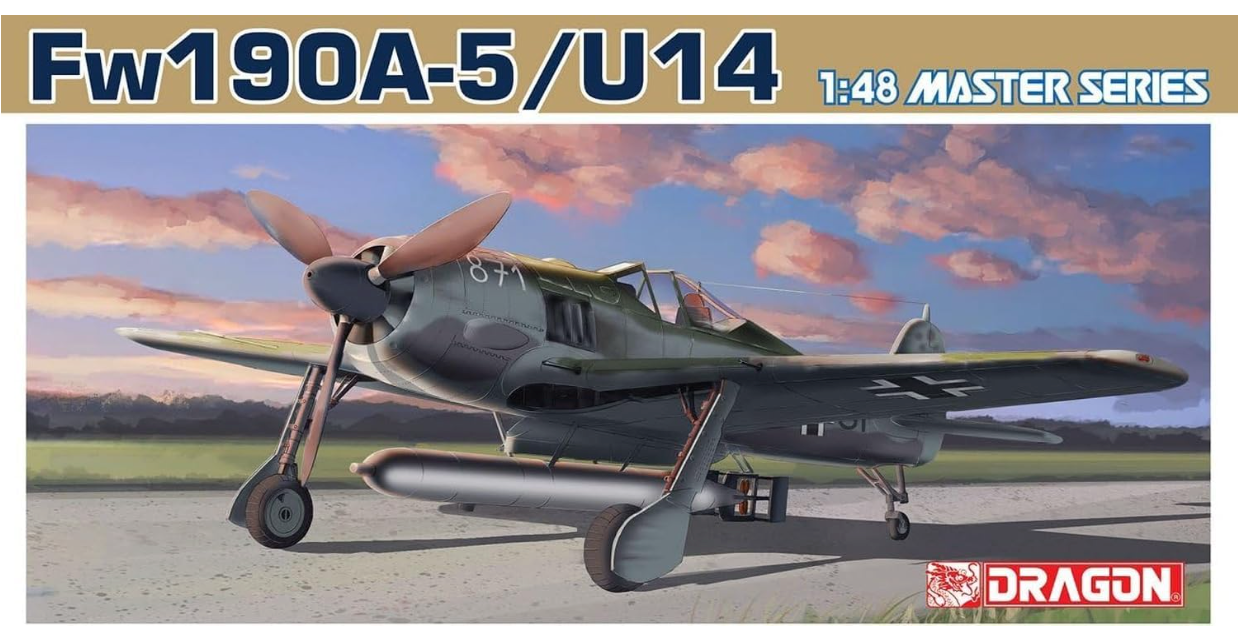 Dragon 1/48 5569 Fw190A-5/U-14 Model Kit