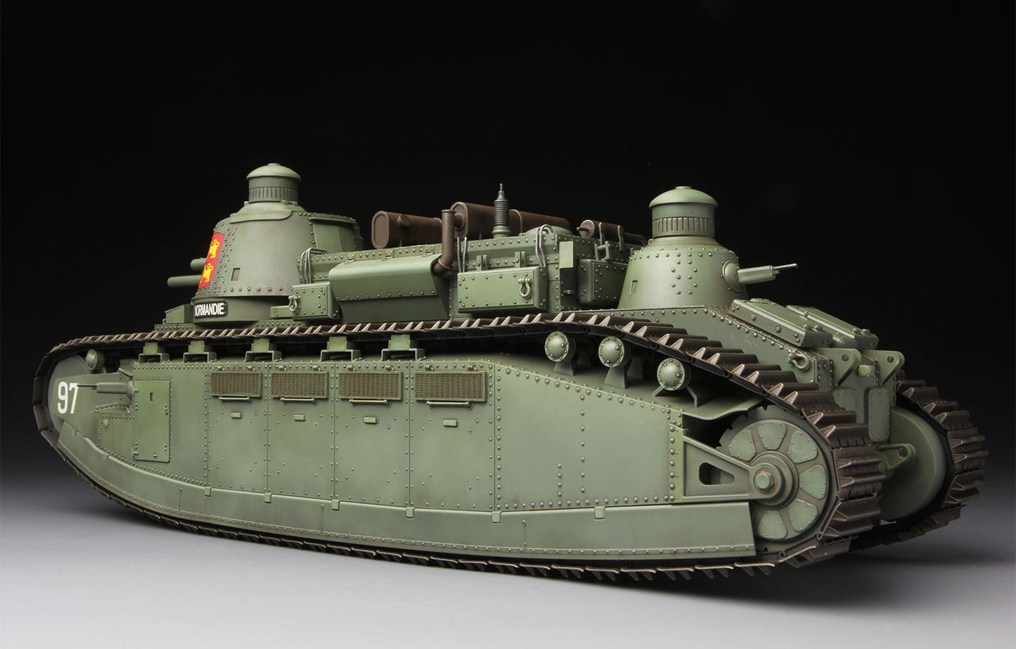 Meng Model 1/35 Char 2C French Super Heavy TS-009 Model Kit