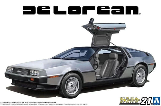 Aoshima 1/24 '82 DeLorean DMC-12 Model Kit
