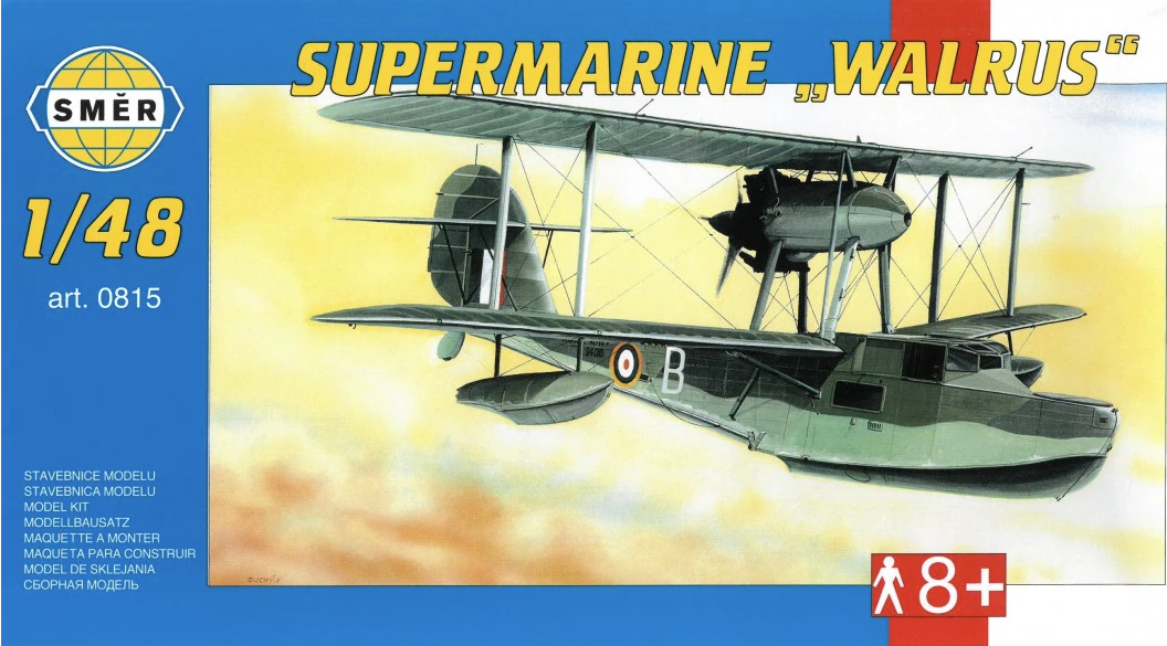 SMER 1/48 Supermarine Wallrus Model Kit