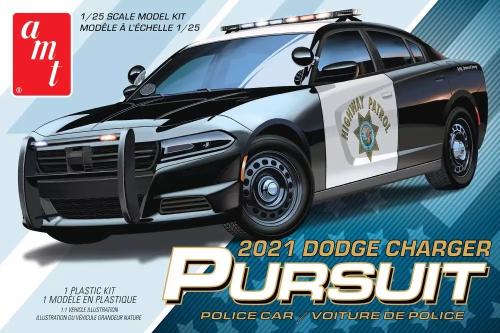 AMT 1/25 2021 Dodge Charger Pursuit Police Car