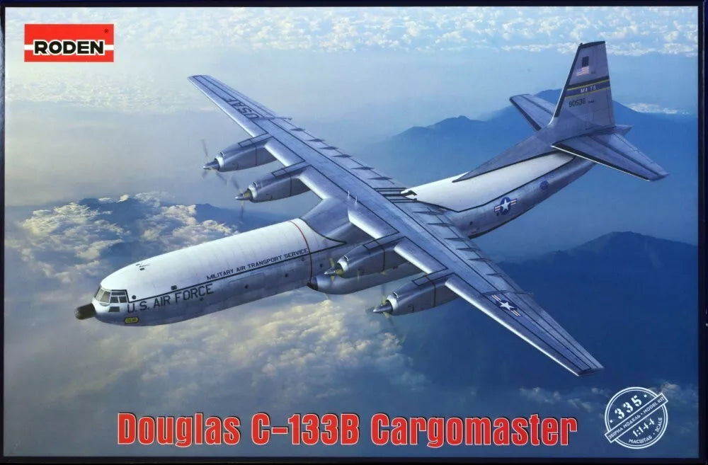 Roden 1/144 Douglas C-133B Cargomaster USAF 1965 Model Kit