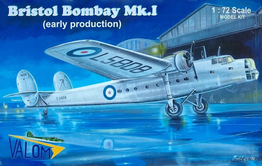 Valom 1/72 7299 Bristol Bombay Mk.I (early production)