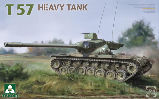 Takom 1/35 220 T57 Heavy Tank Model Kit