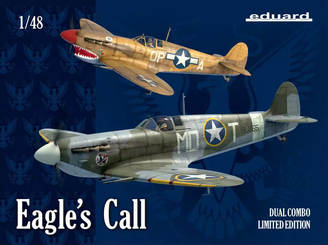 Eduard 1/48 11149 Eagle's Call (Spitfire Mk.Vb, Vc) Dual Combo! Model Kit