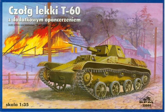 RPM 1/35 35044 Light Tank T-60 w/ additional armour