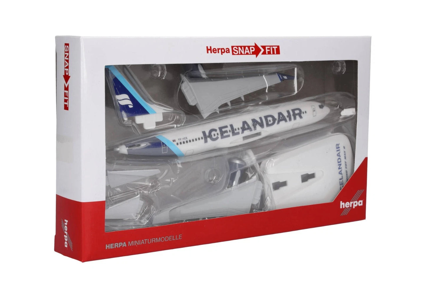 Herpa Wings 1:200 Icelandair Boeing 737 Max 8 Snap Fit