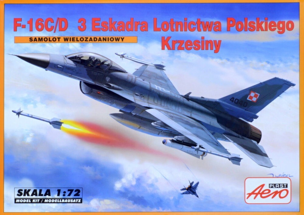 Aero 1/72 F-16C/D 3rd Sqd. Polish Airforce Model KIt