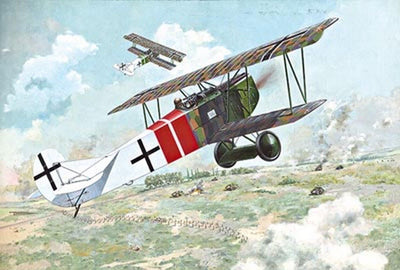 Roden 1/48 424 Fokker D.VII Alb. late Model Aircraft Kit
