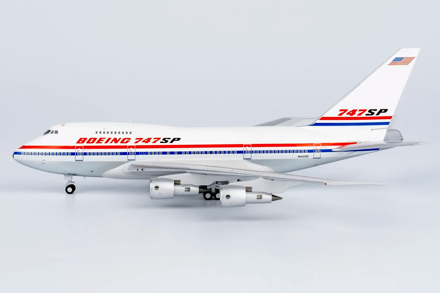 NG Models 1/400 The Boeing Company 747SP N40135