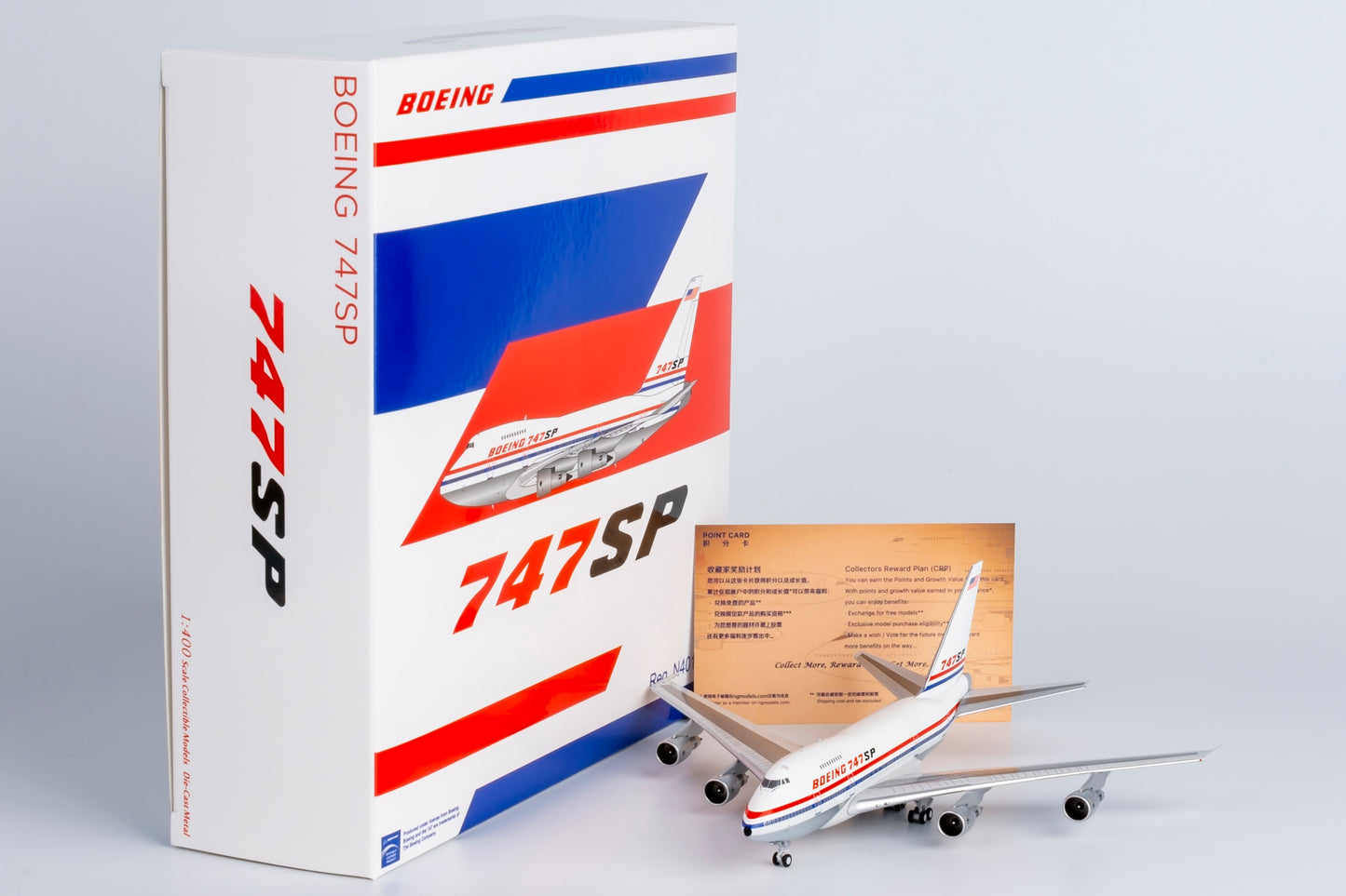 NG Models 1/400 The Boeing Company 747SP N40135