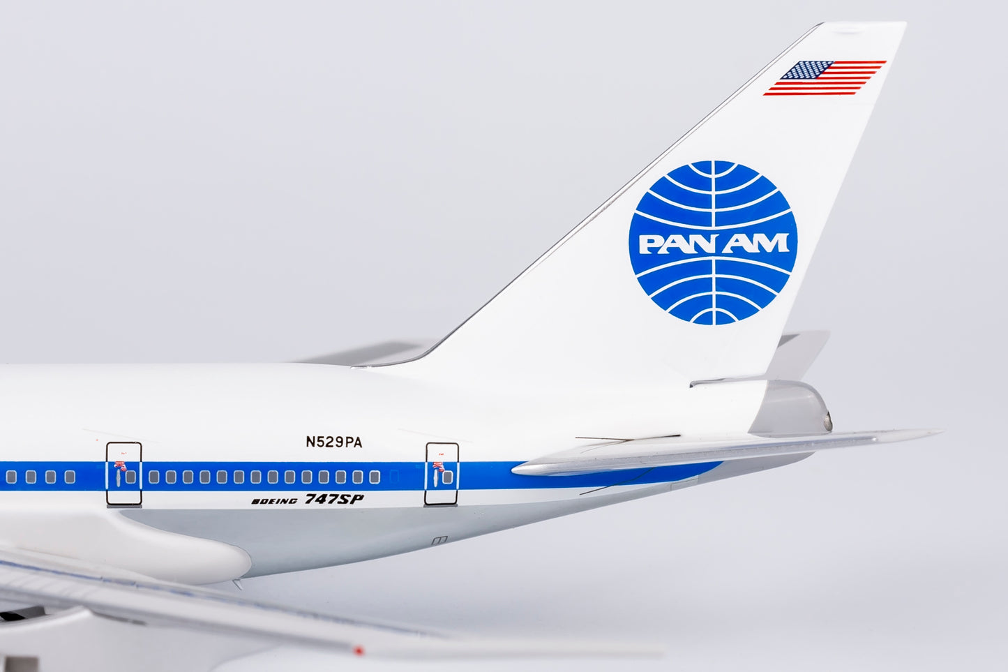NG Models 1/400 Pan American World Airways - Pan Am 747SP N529PA  "Clipper America"