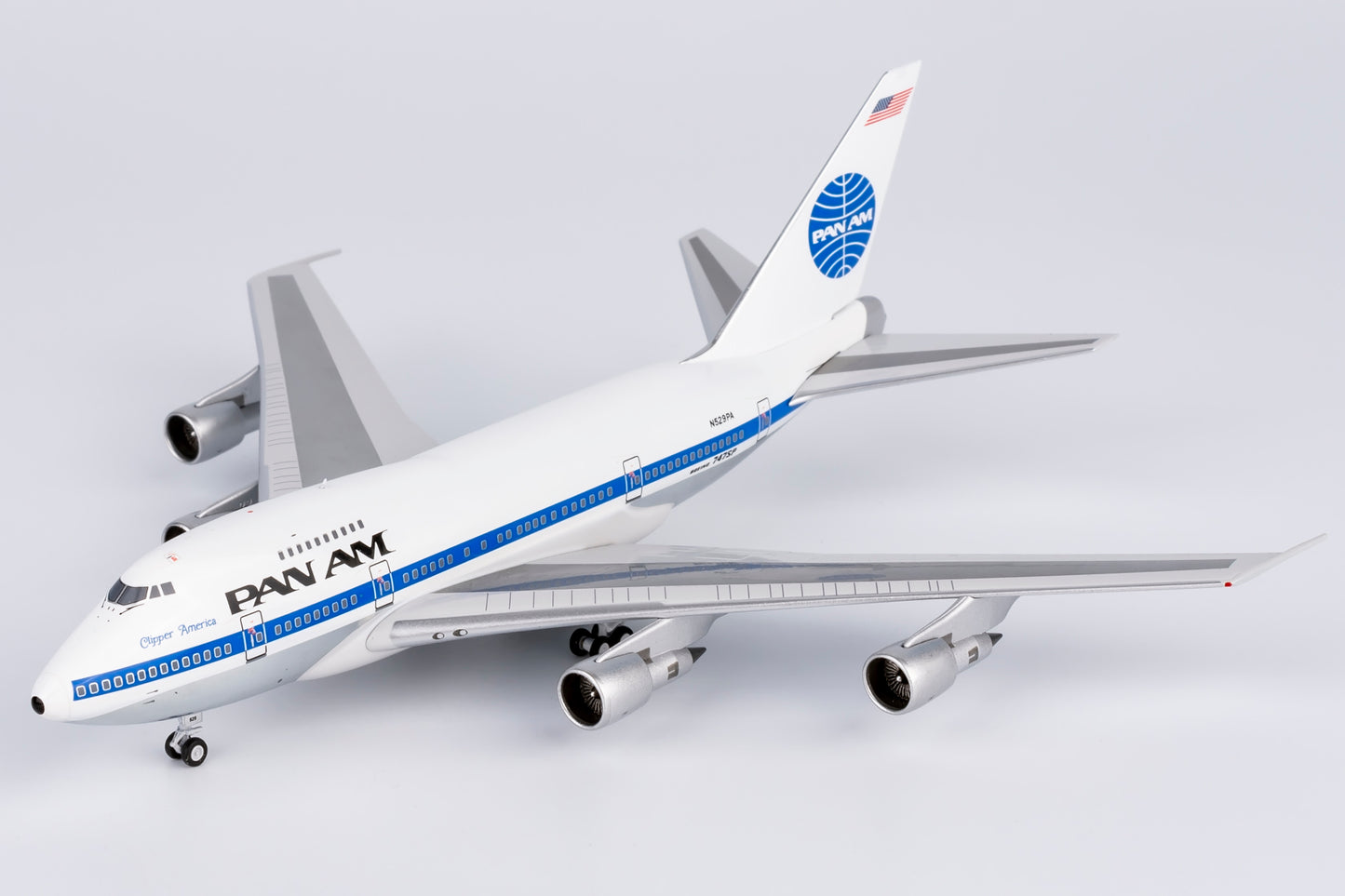 NG Models 1/400 Pan American World Airways - Pan Am 747SP N529PA  "Clipper America"