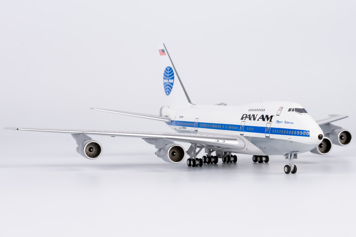 NG Models 1/400 Pan American World Airways - Pan Am 747SP N529PA  "Clipper America"
