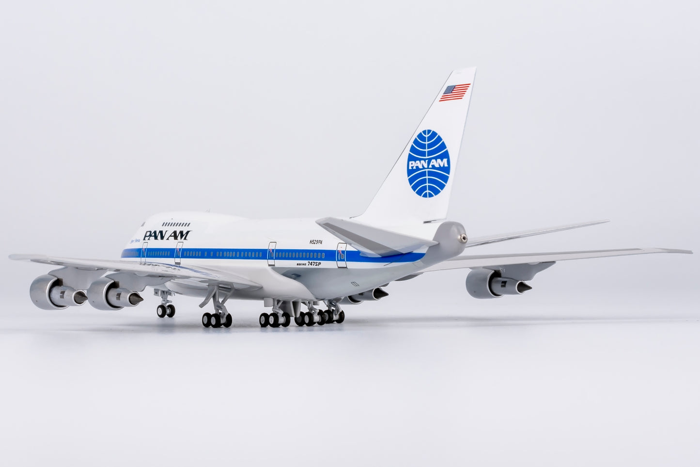 NG Models 1/400 Pan American World Airways - Pan Am 747SP N529PA  "Clipper America"