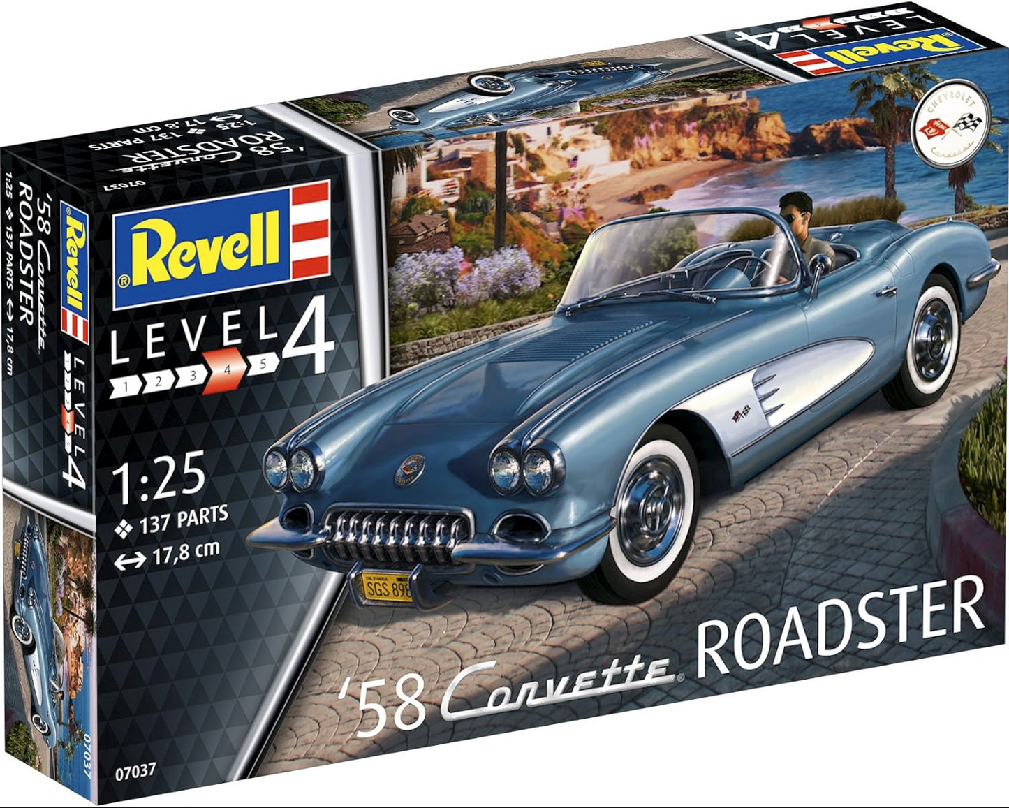 Revell 1/25 '58 Corvette Roadster