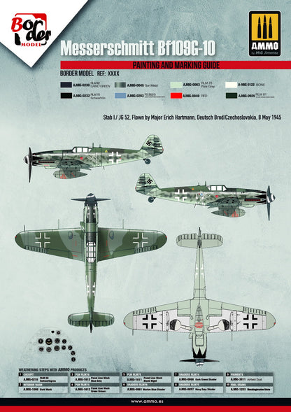 Border Model 1/35 BF-013 Bf 109 G-10 w/WGr.21 & Full Engine w/ Weapon Interior