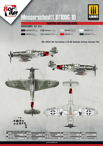 Border Model 1/35 BF-013 Bf 109 G-10 w/WGr.21 & Full Engine w/ Weapon Interior