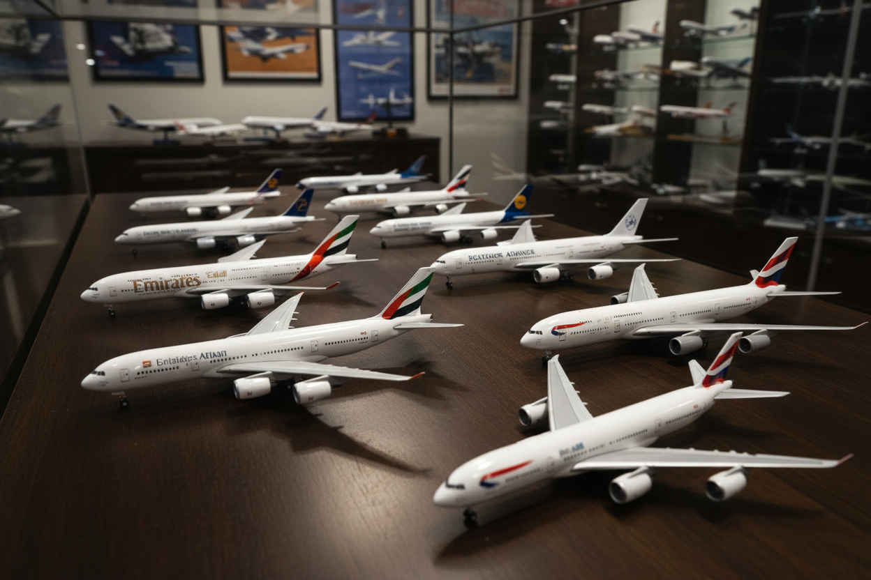 1/400 Commercial Aircraft Diecast Collection