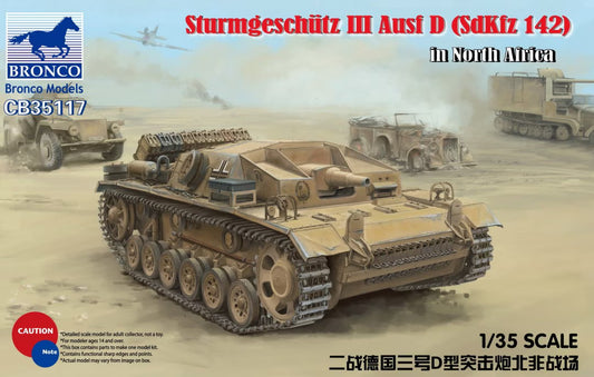 Bronco Models 1/35 Sturmgeschutz III Ausf D (SdKfz 142)