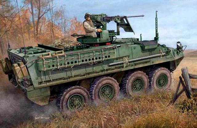 Trumpeter 1/35 M1131 Stryker FSV US Army Model Kit