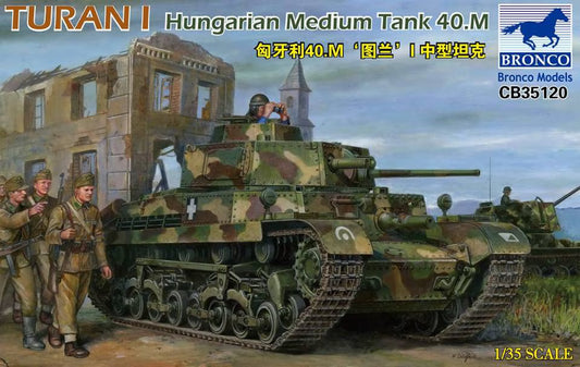 Bronco Models 1/35 Hungarian Medium Tank 40.M "Turan" I