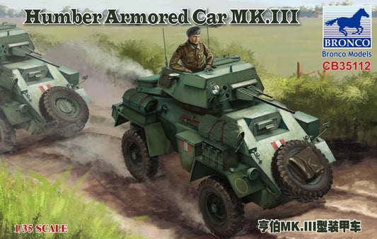 Bronco Models 1/35 Humber Armored Car MK.III Model Kit