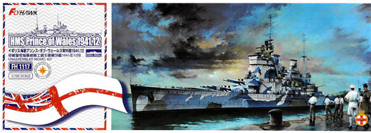 FlyHawk 1/700 HMS Prince of Wales Battleship Model Kit