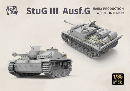 Border Model 1/35 StuG III Ausf. G Early Production w/Full Interior BT-052 Model Kit