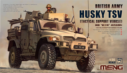 Meng Model 1/35 British Army HUSKY TSV (Tactical Support Vehicle) VS-009 Model Kit
