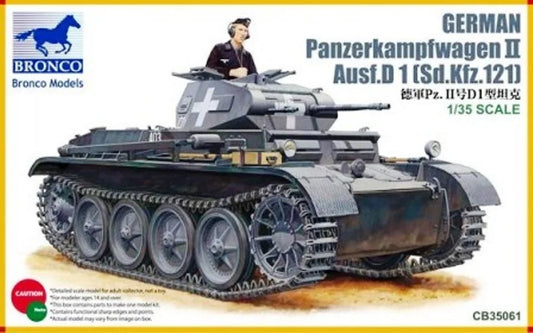Bronco Models 1/35 German Panzerkampfwagen II Ausf. D1