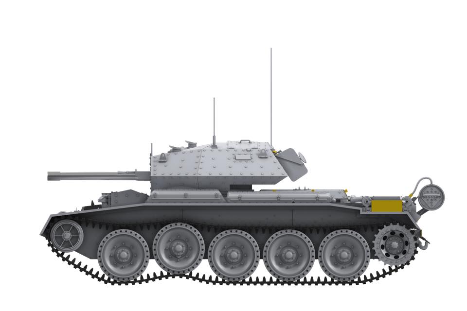 Border Model 1/35 Crusader Mk.III British Cruiser Tank Mk. VI BT-012