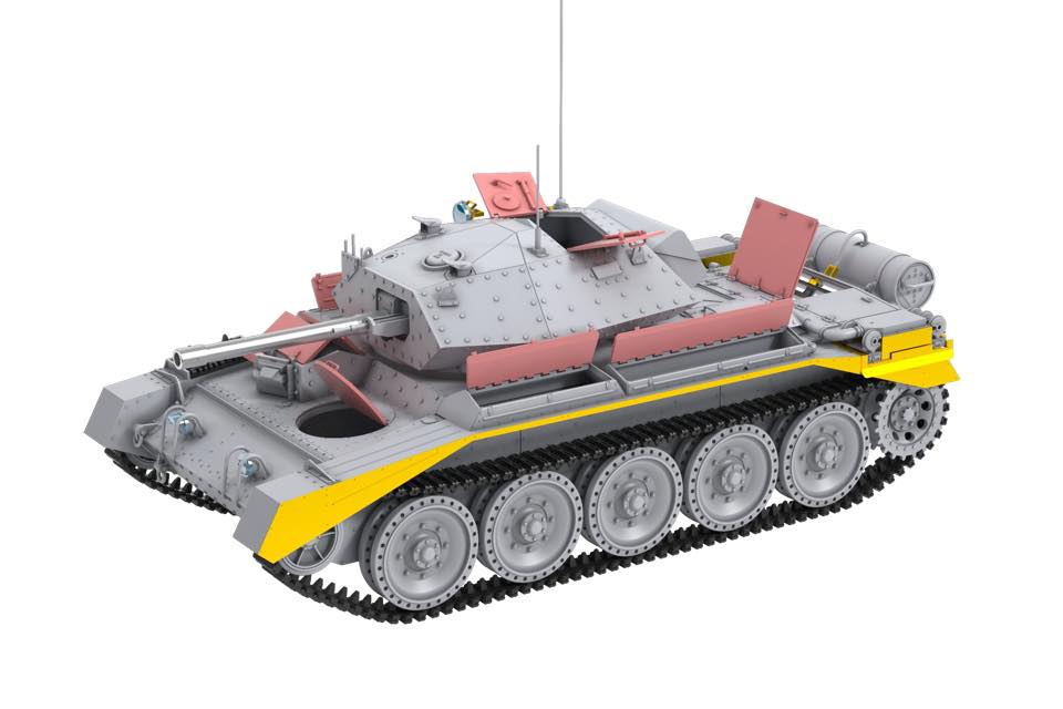 Border Model 1/35 Crusader Mk.III British Cruiser Tank Mk. VI BT-012